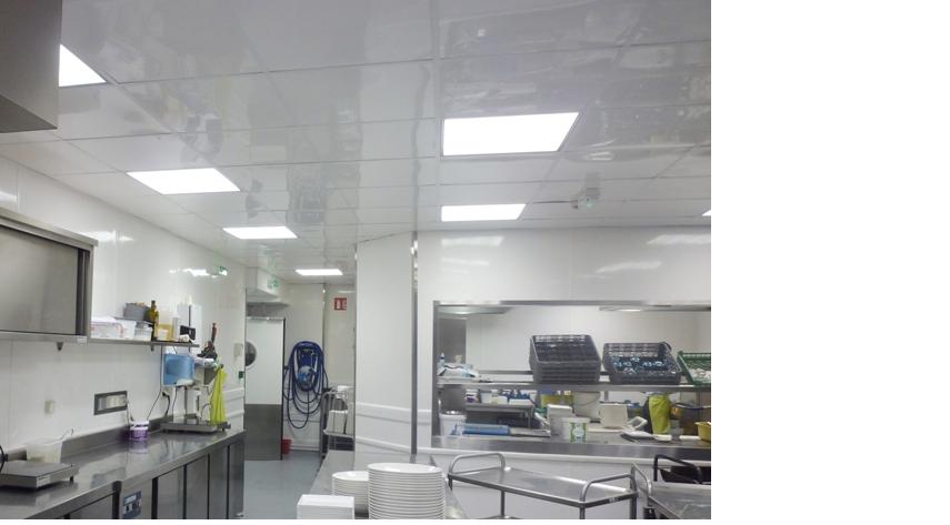 Dalle polyester HACCP/alimentaire 100% lavable - NEW RAMIC_0