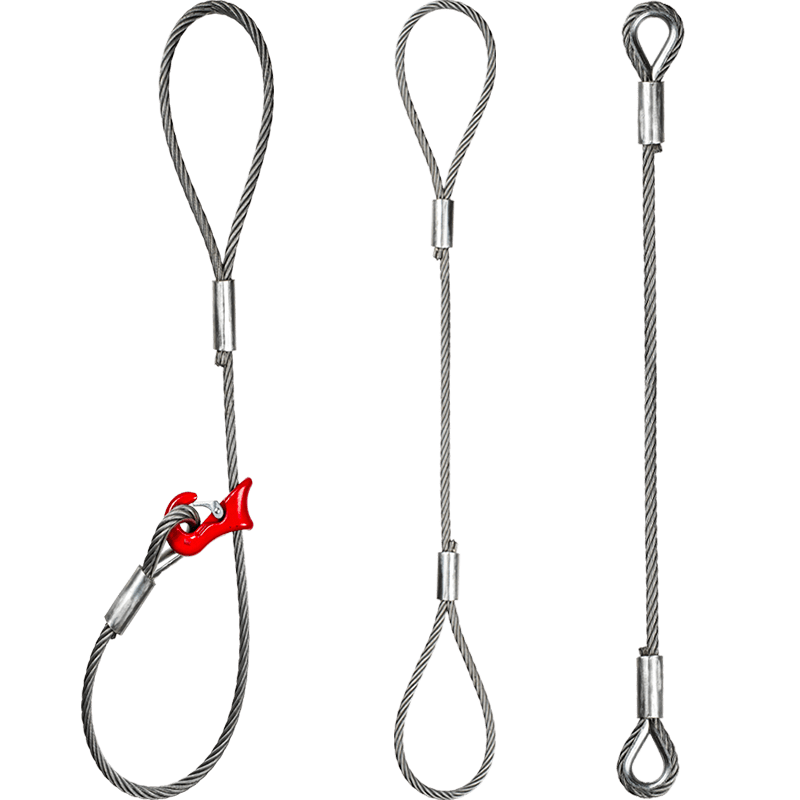 Élingue câble 6 torons à âme métallique pour levage - REF : 20150 - 20151_0