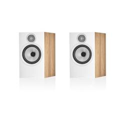 Enceintes bibliothèques   606 S3 Chêne vendues par paire Bowers & Wilkins - 3666749577660_0