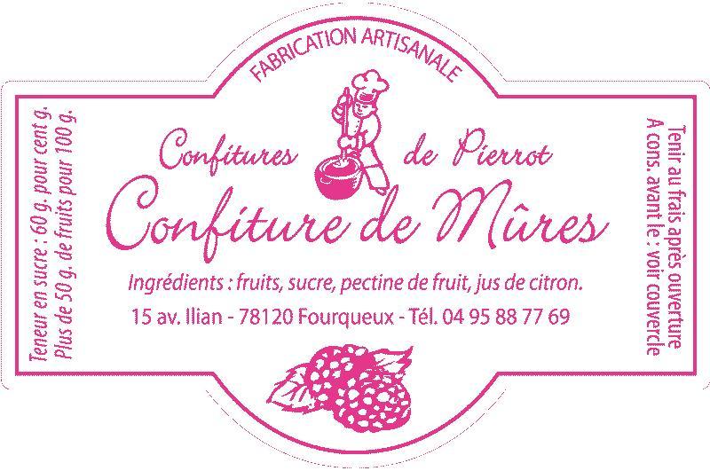 Etiquette confiture e1271