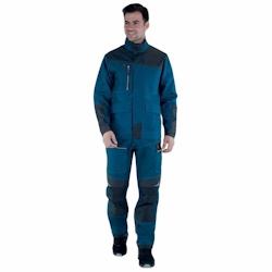 Lafont - Blouson de travail TOOL Bleu Pétrole / Gris Foncé Taille L - L bleu 3609705677394_0