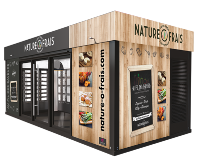 M20+ - Distributeur automatique alimentaire de 20 m² avec 166 casiers réfrigérés et ambiants_0
