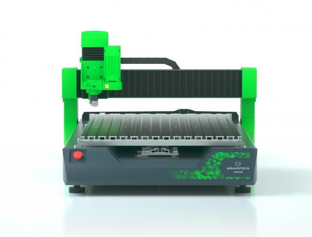 Machine de gravure mécanique CNC grand format, conçue pour la gravure, l'usinage industriel et la découpe par lots - ISx000_0