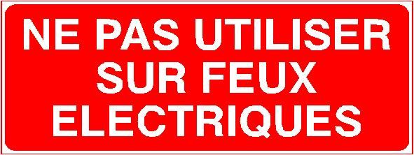Panneau de signalisation - ne pas utiliser sur feux electriques_0