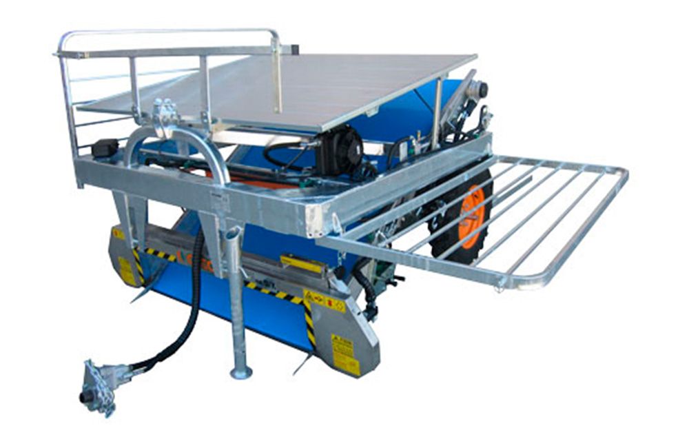 Récolteuse de légumes 4000 Foglia - Ortomec SRL - largeur de tête de récolte 120 à 180 cm - adaptable jeunes pousses et serres_0