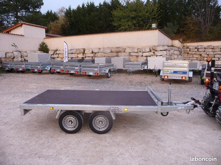 Remorque plateau - 3m 1500 KG - LIDER 41622_0