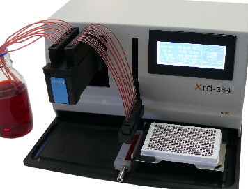 Remplisseur automatique de plaques 384 puits Xrd-384 - Compatible 96, 384 et 1536 puits - Volumes de 0,5μl à 2000μl_0