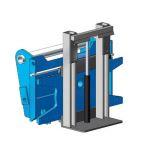 Tête rotative spéciale - accrochage télescopique pour accessoires de chariots élévateurs_0