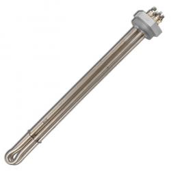 Thermoplongeurs à visser - Esska - Chauffage direct de liquides ou gaz - Ø 8.5 mm - Bouchon fileté en laiton_0