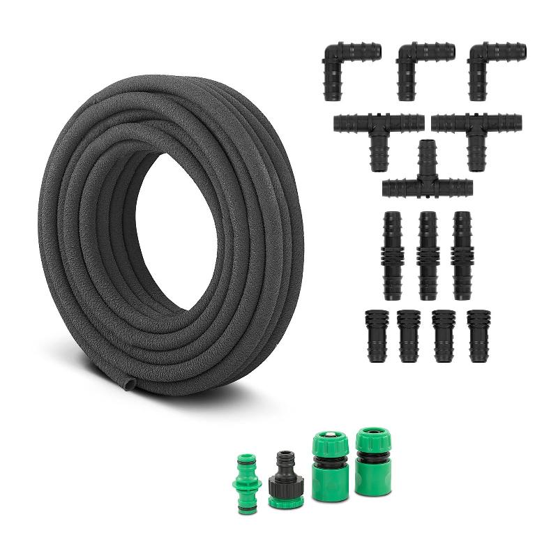 Tuyau Poreux Ribiland PRTP25 - 25m Pour Arrosage Goutte-à-Goutte - Surface Ou Enterré