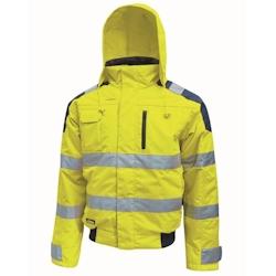 U-Power - Veste Bomber jaune haute visibilité imperméable BEST Jaune Taille 3XL - XXXL jaune 8033546386019_0