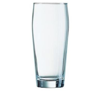 Verres de table - Chope à bière haute 33 cl Willy Becher Arcoroc Professionnal - Verre non trempé_0