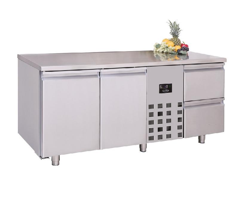 Table réfrigérée 2 portes et 2 tiroirs refrigeree monoblock - 7489.5355_0