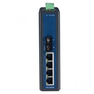 ADVANTECH - EKI-2525M - Commutateur Ethernet industriel avec 4 ports RJ-45 et 1 port fibre optique multimode_0