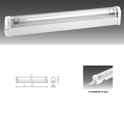 Applique murale Halolite T5 21W 6500K ARIC - cordon d'alimentation en option_0
