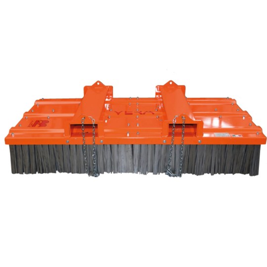 Balayeuse Vera industrielle - Compatible pelles, chargeuses et skip loaders - Bergamini - Déclinaisons adaptées pour tous usages_0
