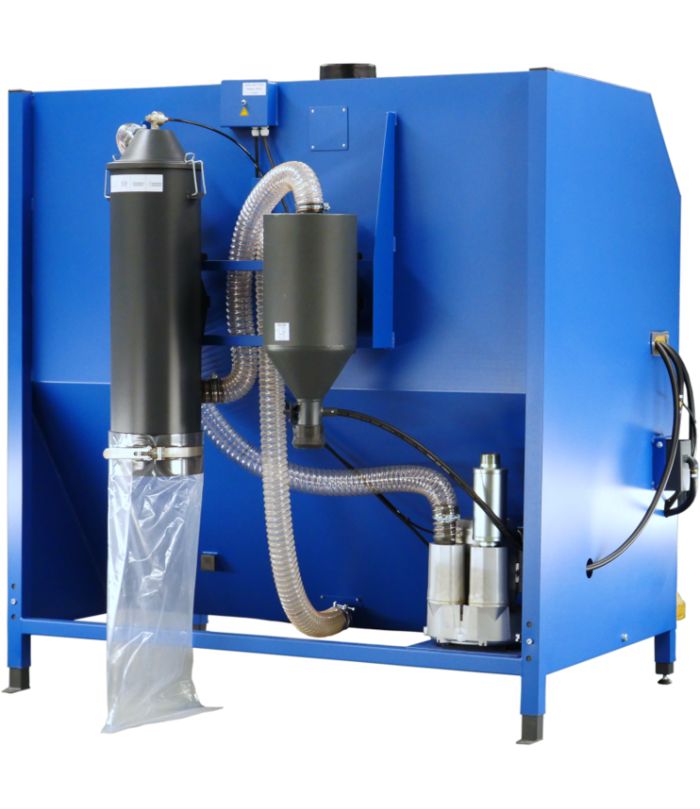 Cabine de sablage à dépression Gamme PRO DS 1500 - ARENA - Dimensions 1500x900x700 mm - Buse carbure de tungstène_1