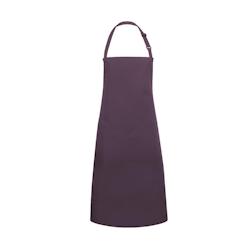 KARLOWSKY, Tablier bavette, avec poche, aubergine , - rouge 4040857041807_0