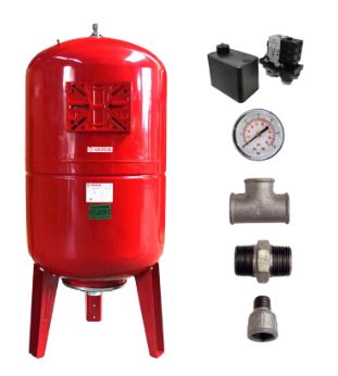Kit réservoir à vessie VAREM vertical 500 L - 1