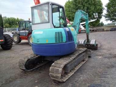 Mini-pelle Imer 45 NX - 2004 - 4400 heures - Attache rapide Morin - 3 godets_0