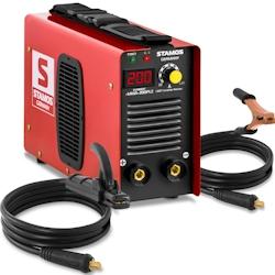 Stamos Germany S-MMA-200PI.2 Poste à Souder à l'Arc Poste a Souder Inverter MMA Soudage Soudure (200 A, 230 V, Écran LED, Hot Start, IGBT) - 425092_0