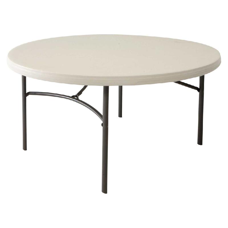 Table pliante ronde dia 152cm / 8 personnes_0