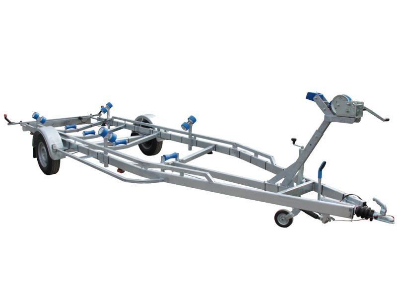 Remorque Porte-Bateau Vlemmix 7m x 2m20 - 1800kg - Freins Knott - Homologuée Européenne_0