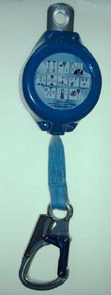 Antichute à rappel automatique - Enrouleur à sangle 3.50 m - Faible encombrement 1.4 kg - Norme EN 360_0