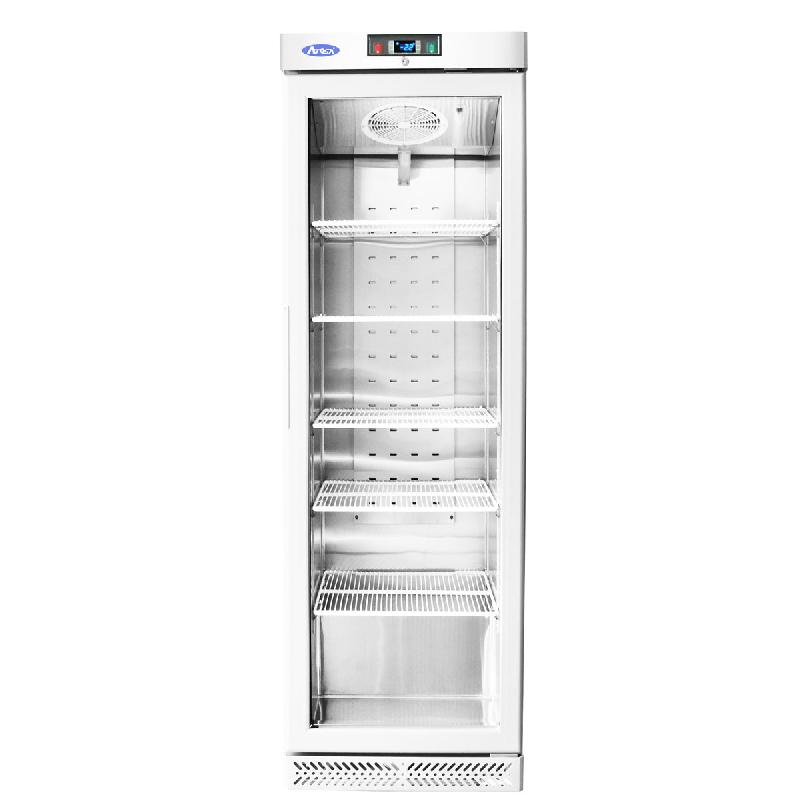 Armoire réfrigérée semi-pro positive de stockage - blanche avec porte vitrée - 380 L - ECF38RW_0