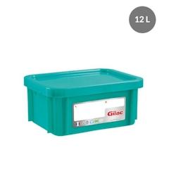 GILAC Bac HACCP rectangulaire  12 L  avec couvercle - 3006835125014_0