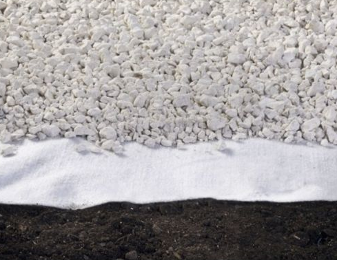Bâche pour bassin - Feutre géotextile blanc 200g/m² - 2m x 5m - Ubbink_0
