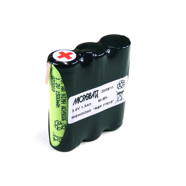 BATTERIE NIMH 3X AA 3S1P ST1 3.6V 1700MAH T2_0