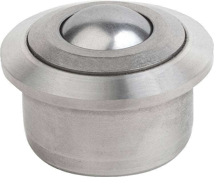 Billes de convoyage haute résistance - norelem france - rotules inox 1.4021, corps inox 1.4301 - 95156-01_0