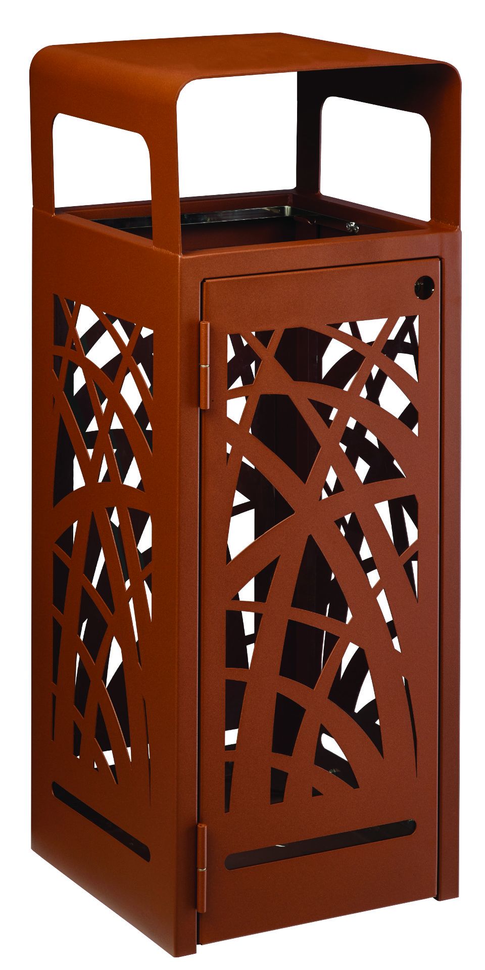 Corbeille 110L CYBEL effet corten_0