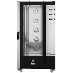 FM Four Mixte Elec A Injection De Vapeur 880X960X1865 -20 Niveaux Gn1/1 - 400/3+N/50-60Hz - 26250W - Mecanique A Afficheur Digital STG-201-ET - STG-20_0