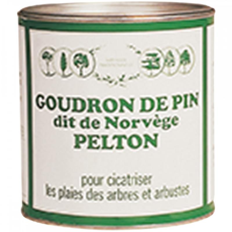 Goudron de pin à cicatriser Pelton - 800 g - Produit de traitement du bois_0