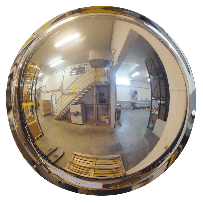 Miroir industrie et logistique – ½ sphere verticale_0