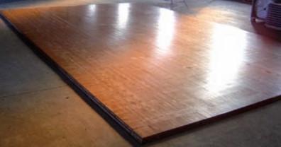 Plancher de danse autobloquant - Sapin 3 plis 21 mm - Montage rapide sans outils_0