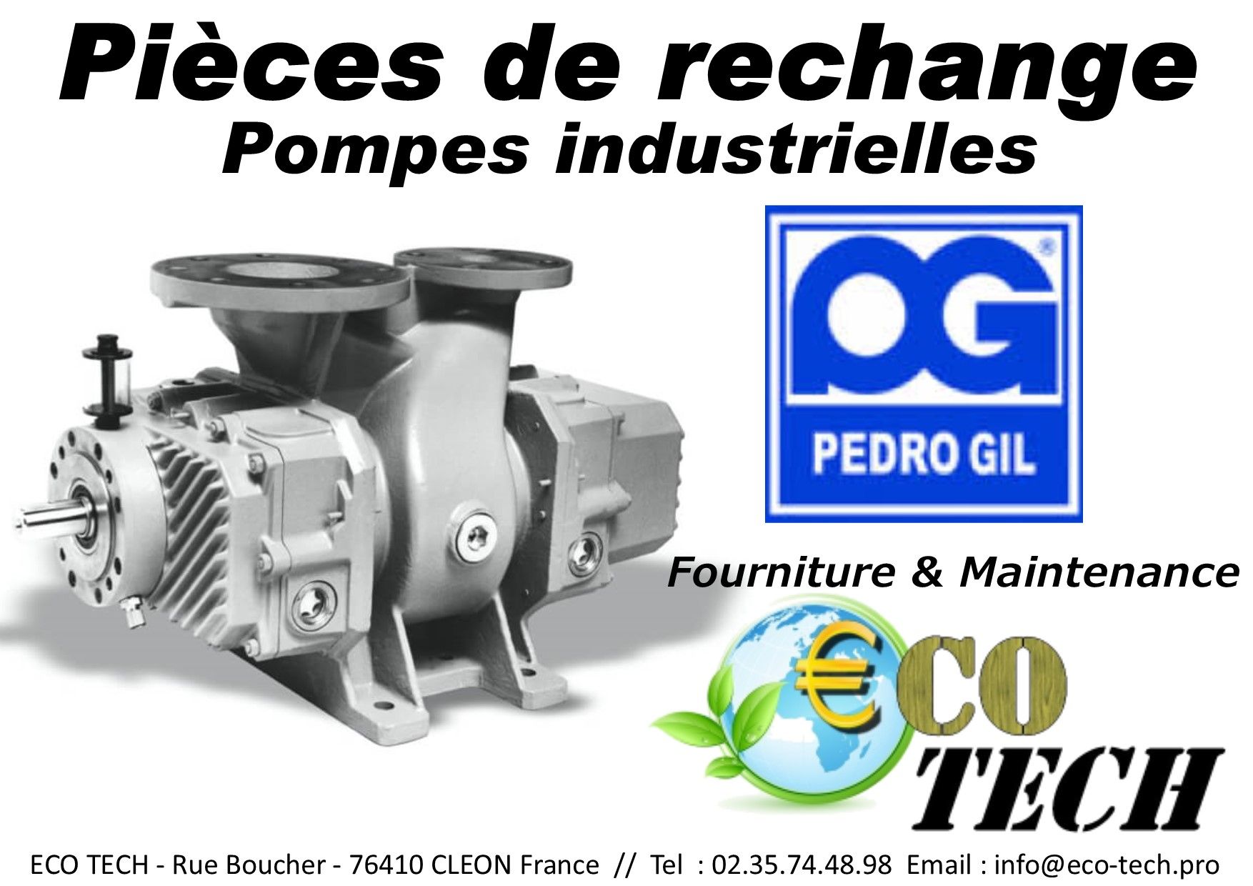 Pompes PEDRO GIL - Pièces de rechange et détachées en Normandie et Nouvelle-Aquitaine_0