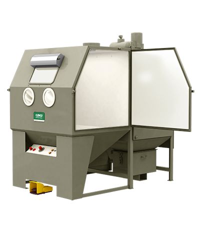 Pulsar VIII/VIII PLUS - Cabine de sablage Clemco - 650/680 kg - Compacte avec système intégré de filtration_0