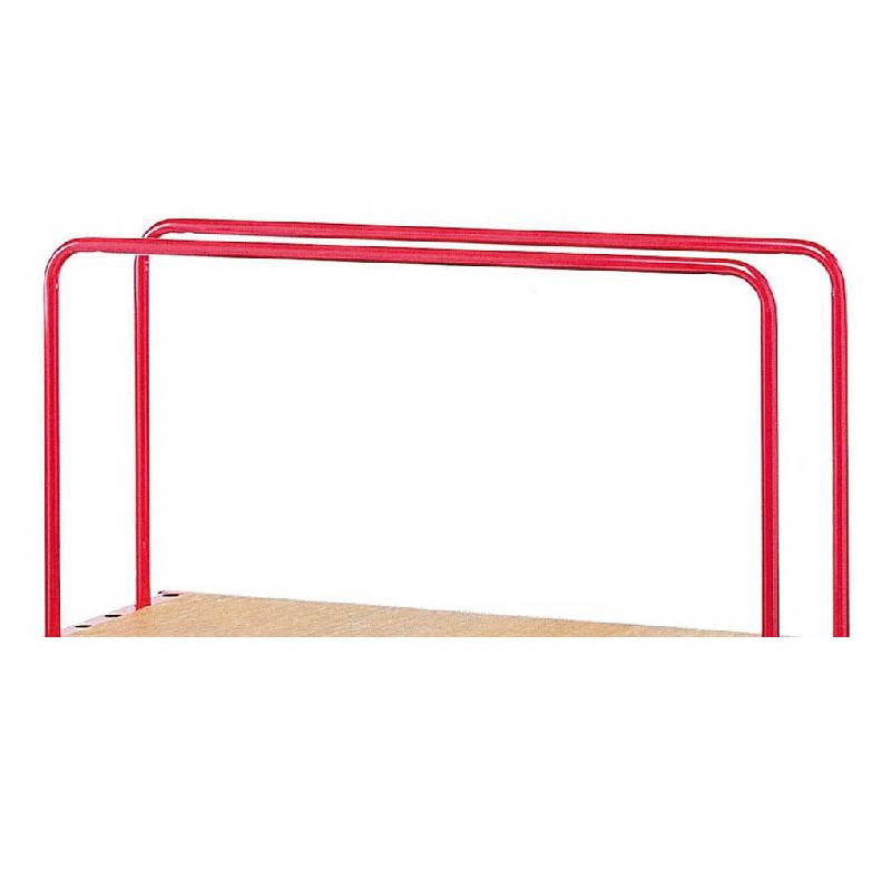 Ridelle pour chariot porte-panneaux grand modèle - 190294 – Dimensions ridelle en option : 1380 x 600 mm_0