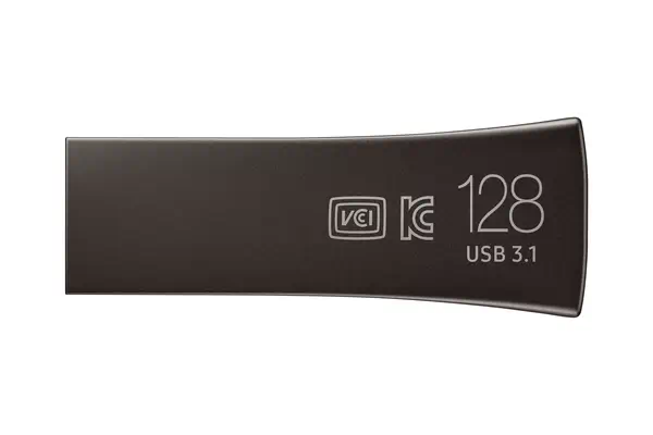 Samsung MUF-128BE lecteur USB flash 128 Go USB Type-A 3.2 Gen 1 (3.1 Gen 1) Noir, Gris_0