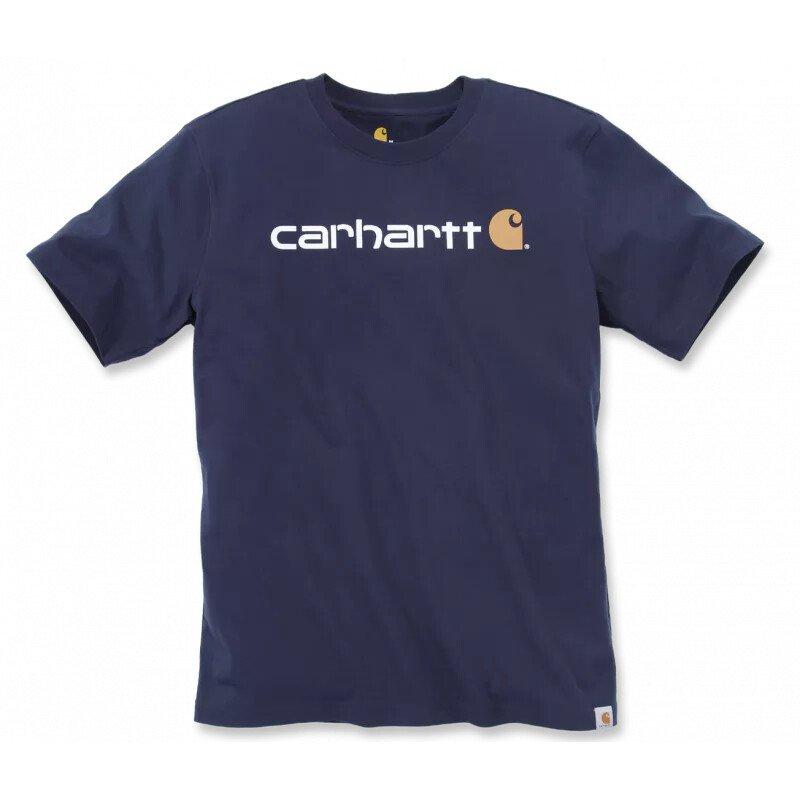 T-shirt Core Logo Manches courtes Bleu Homme - Tailles : L_0