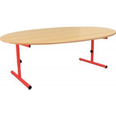 Table ovale 120x90cm - Fabricant LNR Mobiliers - Référence TNDLR4129M R_0
