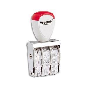 Trodat dateur 1020 - Encrage séparé - Hauteur caractères 5 mm - Corps en acier et bandes en caoutchouc_0