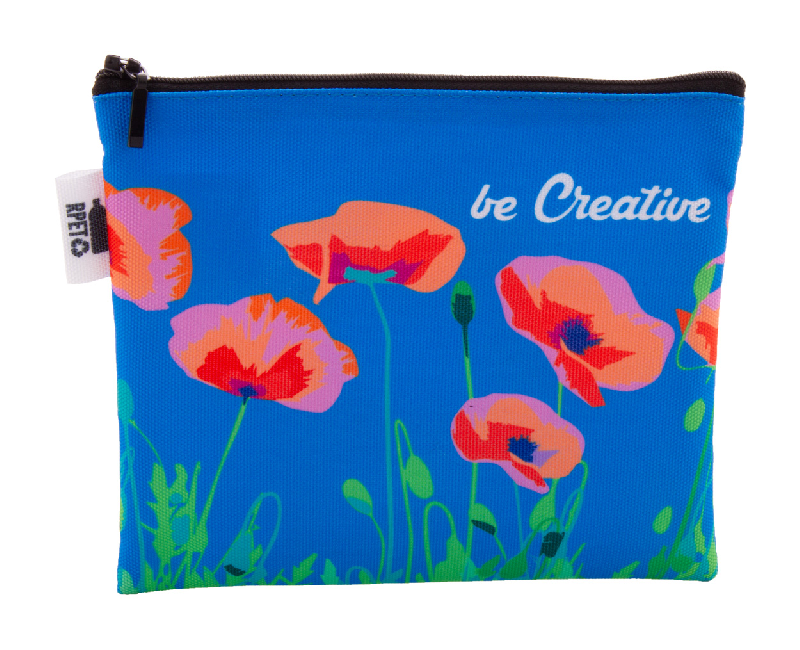 Trousse de maquillage personnalisée - polyester RPET 600D - impression sublimation - minimum 50 pièces_0