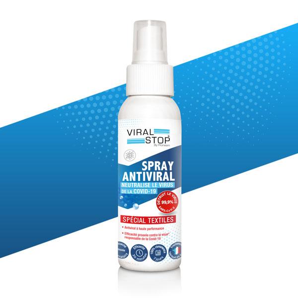Viral Stop 100mL (colis de 12 unités) - Protection textile active SARS-CoV-2 - Réduction 99.9%_0