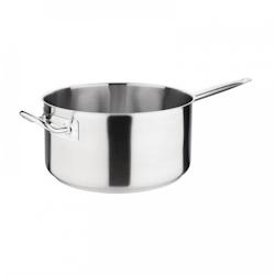Vogue Casserole inox 12,7 Litres, compatible induction - 5050984615665_0
