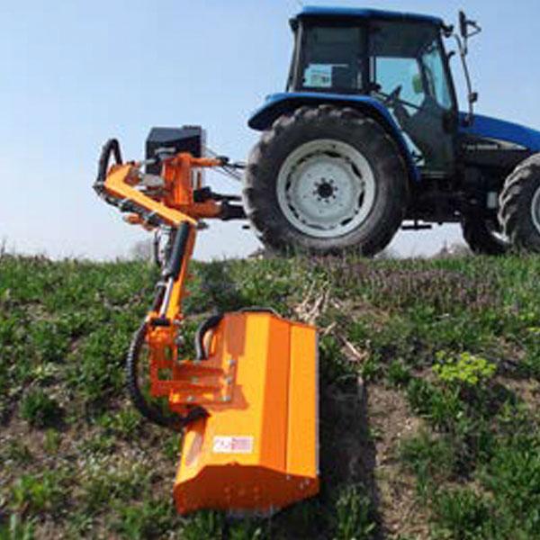 Épareuse latérale BR-VISION - tête hydraulique avancée - pour tracteurs 70/90 HP_0