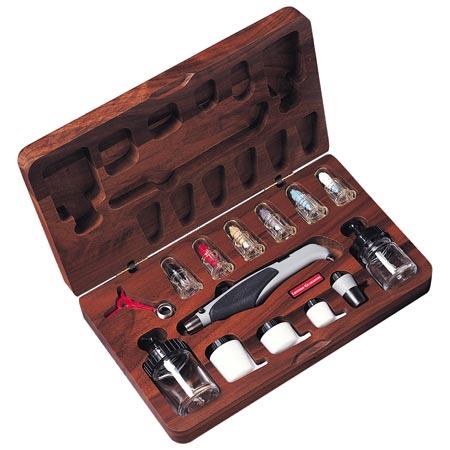 Aerographe aztek a470-9 coffret bois - réf :221004400_0